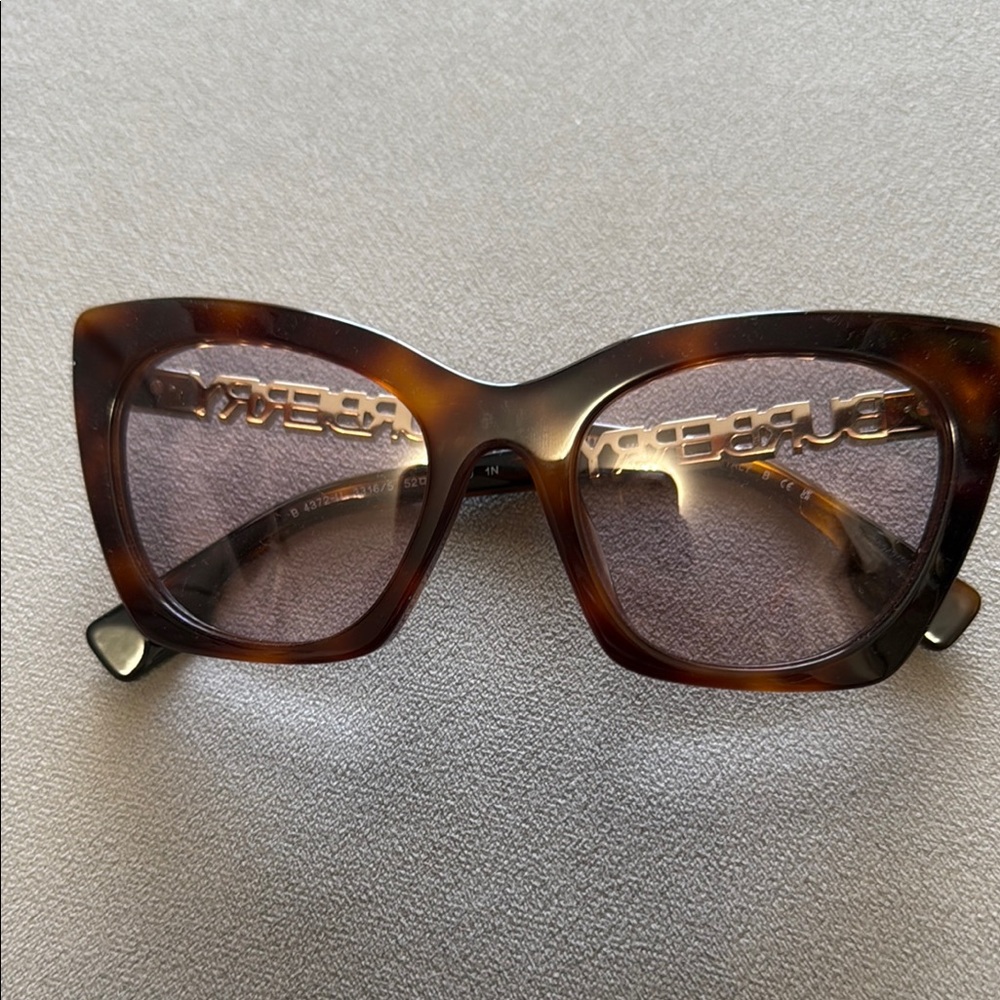 Burberry Brown Tortoise Women's Sunglasses